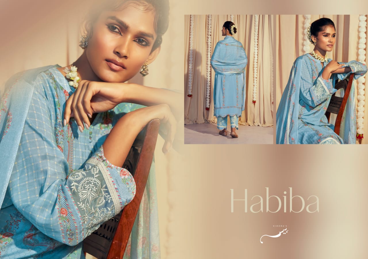 Heer Habiba Kimora Digital Printed Suits Catalog
